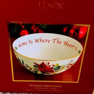 Lenox NIB Holiday Bowl